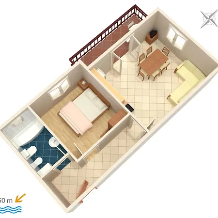 Apartman With Parking Space Rastici, Ciovo - 2794 *